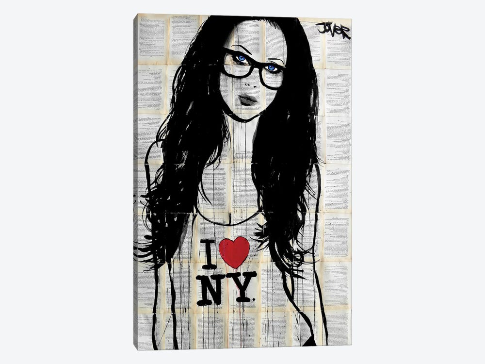 The New Yorker by Loui Jover 1-piece Canvas Art