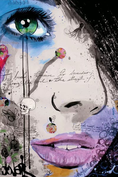 The Strength of Psyche by Loui Jover metal wall art