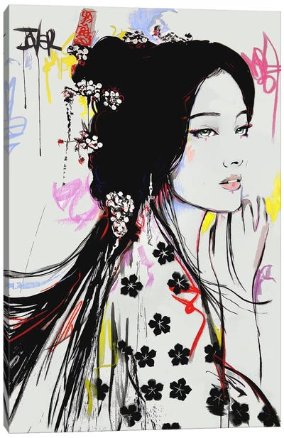 Jing Canvas Art Print - Loui Jover