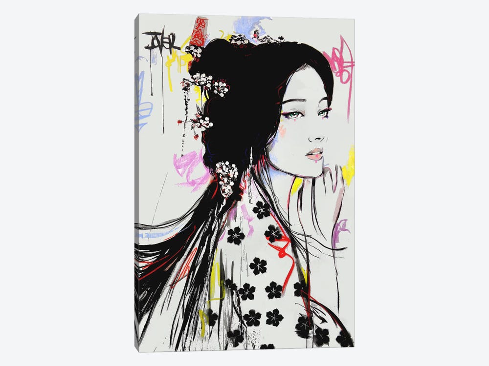 Jing by Loui Jover 1-piece Canvas Wall Art
