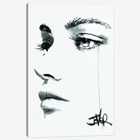 No Reply Canvas Print #LJR336} by Loui Jover Canvas Wall Art