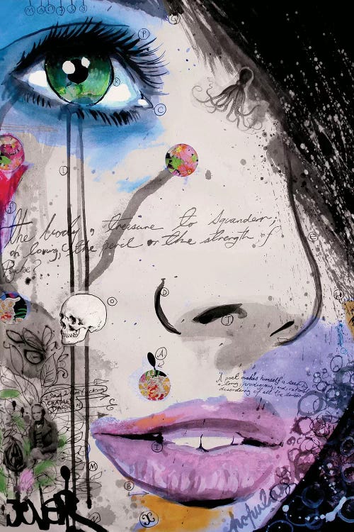 The Strength of Psyche by Loui Jover wall art