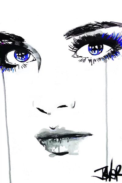 Right Side II by Loui Jover framed canvas print