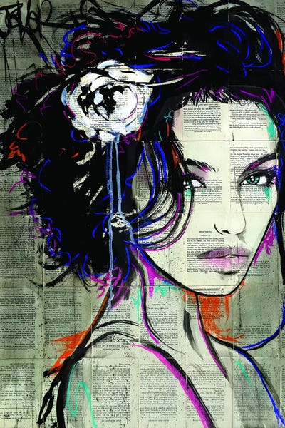 Loui Jover: White Carnation by Loui Jover