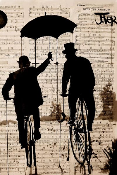 Cycling: The Umbrella by Loui Jover