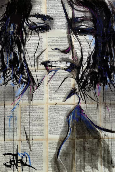 Flowers by Loui Jover canvas print