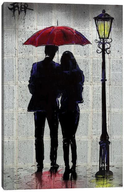 Rain Rain Come Again Canvas Art Print - Loui Jover