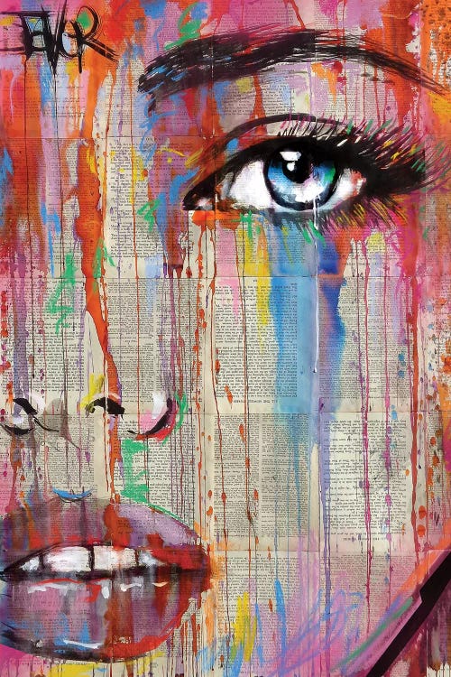 Color My Number by Loui Jover wall art