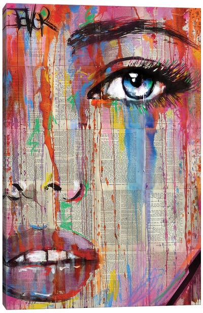 Color My Number Canvas Art Print - Loui Jover