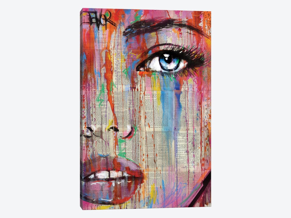 Color My Number by Loui Jover 1-piece Canvas Print