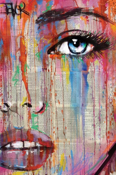 Prismatic Portraits: Color My Number by Loui Jover