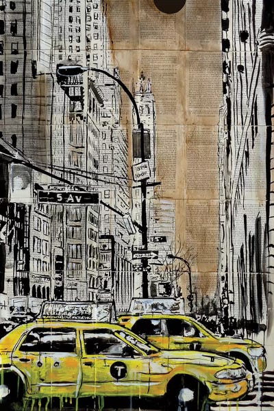 Loui Jover: 5th Ave by Loui Jover