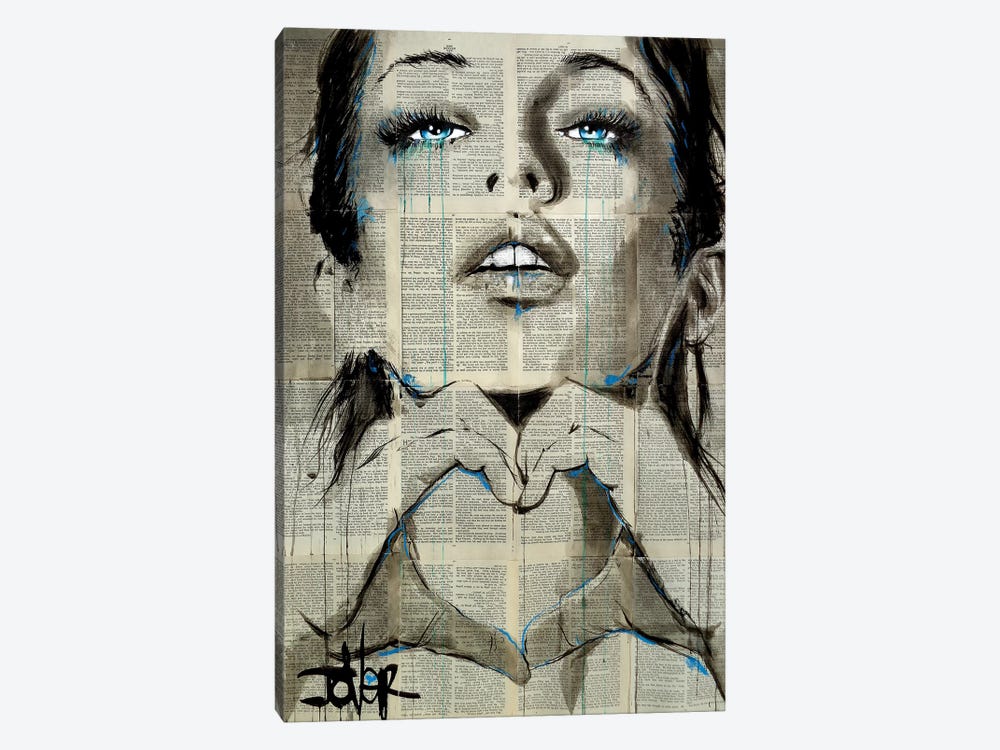 All You Need Is by Loui Jover 1-piece Canvas Print