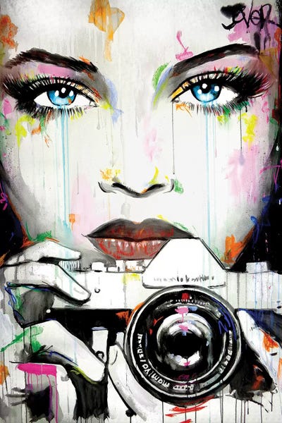Caught by Loui Jover canvas print