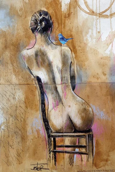 Bathroom Nudes: Naked Hope by Loui Jover
