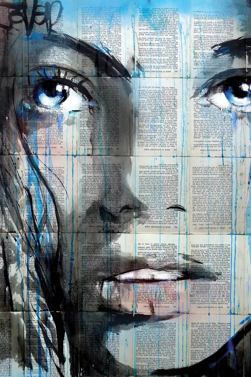 Blue Sway by Loui Jover wall art