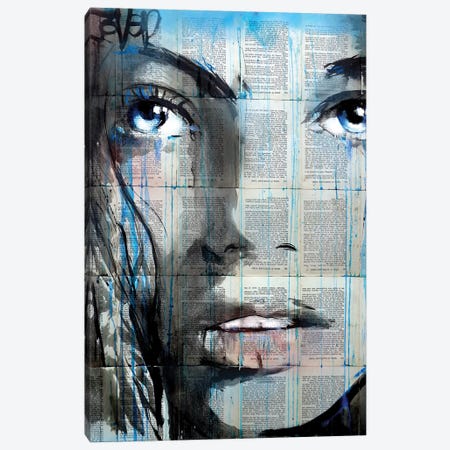 Blue Sway Canvas Print #LJR404} by Loui Jover Canvas Artwork
