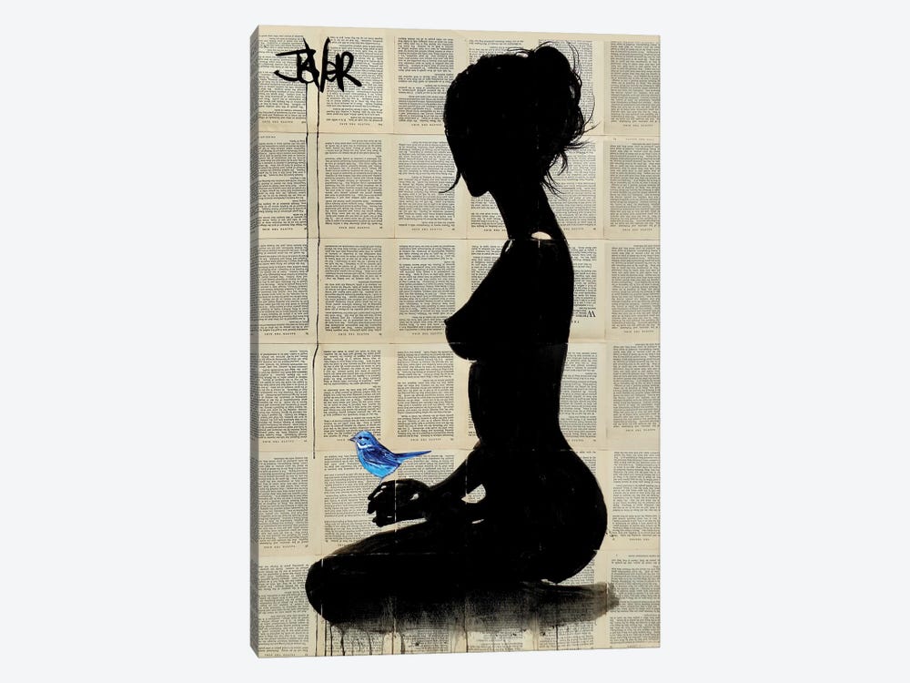 With A Little Hope by Loui Jover 1-piece Canvas Art Print