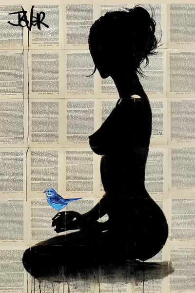 Silhouettes: With A Little Hope by Loui Jover