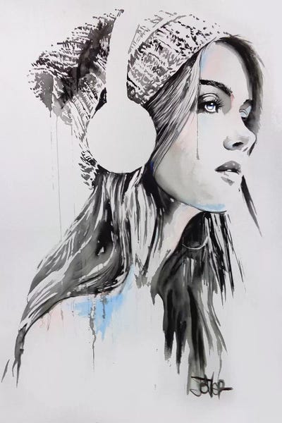 Music Now by Loui Jover framed canvas print