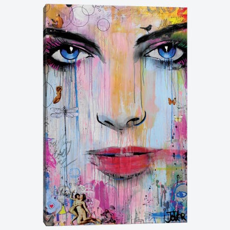 All Or None Canvas Print #LJR41} by Loui Jover Canvas Wall Art