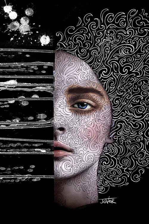 Dimensions by Loui Jover wall art