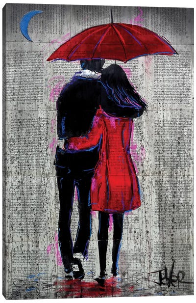 A Night To Remember Canvas Art Print - Loui Jover