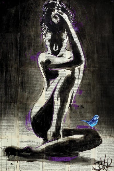 Bathroom Nudes: Verity And Hope by Loui Jover