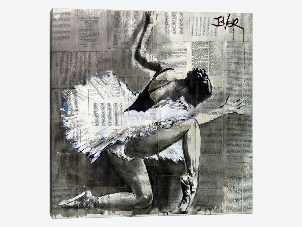 And She Danced by Loui Jover 1-piece Canvas Print