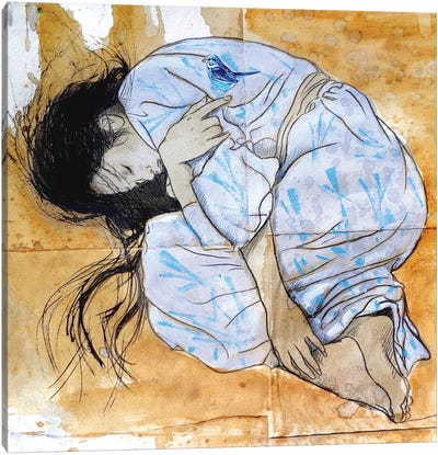 Sleep Canvas Art Print - Sleeping & Napping Art