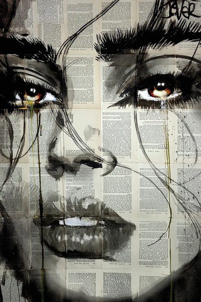 Sure by Loui Jover metal wall art