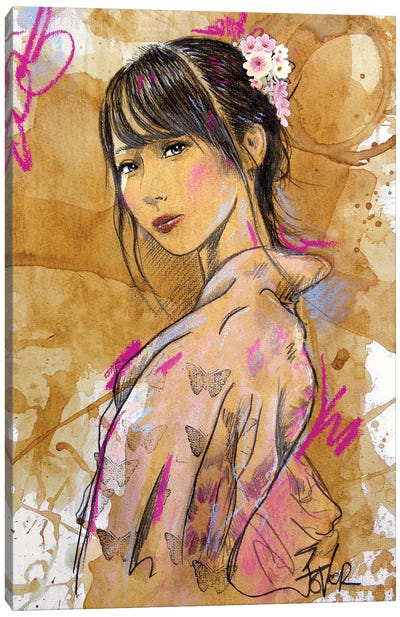 Sakura Canvas Art Print - Blossom Art