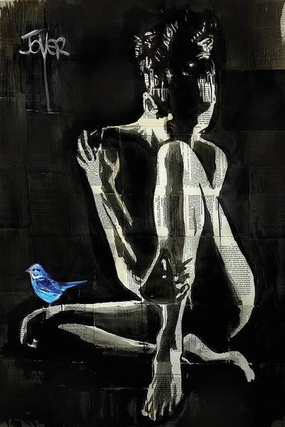 Bathroom Nudes: Tranquilities Hope by Loui Jover