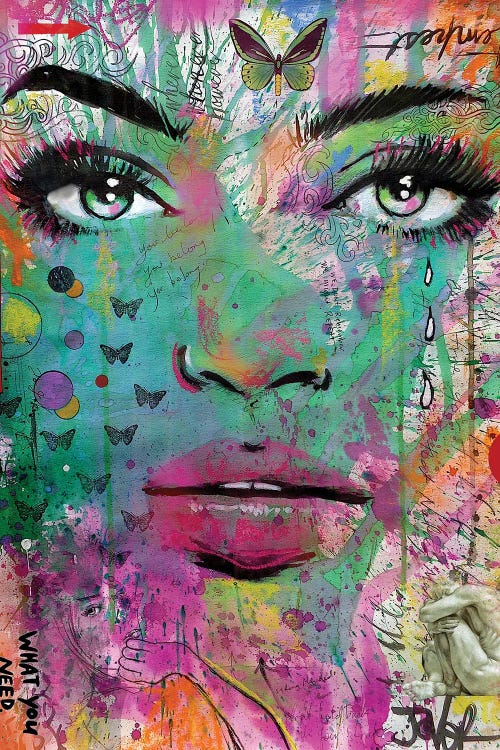 What You Need by Loui Jover wall art