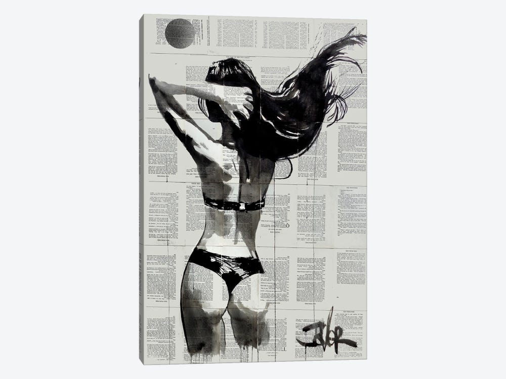 In The Summertime by Loui Jover 1-piece Canvas Wall Art
