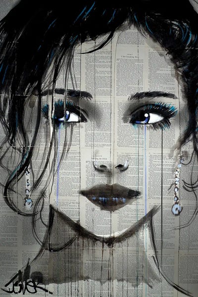 Blue Ponds by Loui Jover acrylic art print