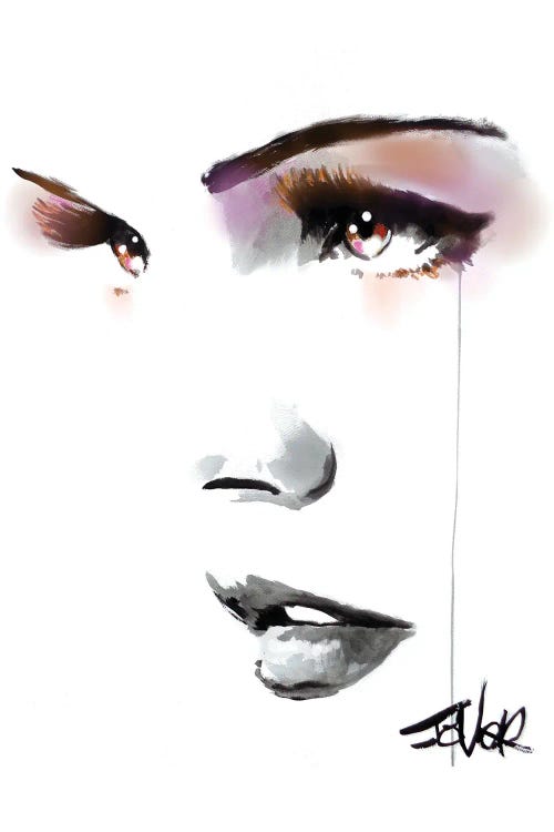 Brown Energy by Loui Jover wall art