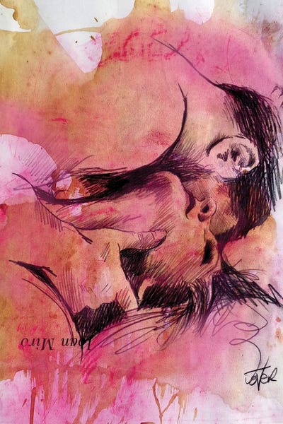 Romantic Bedroom (Couples): Flame by Loui Jover