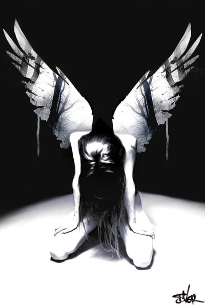 Goth Art: If I Fell by Loui Jover