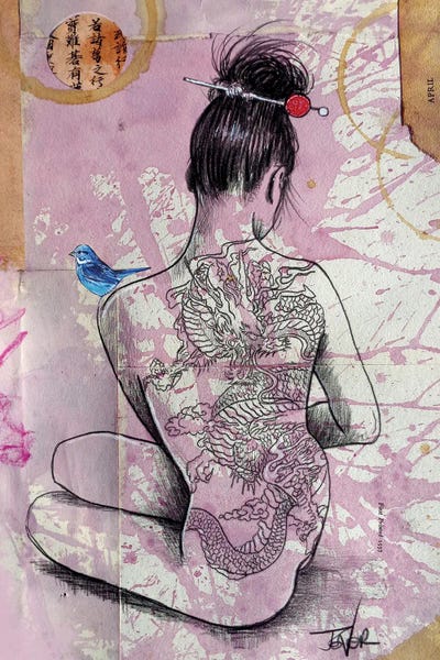 April Blossoms by Loui Jover framed wall art