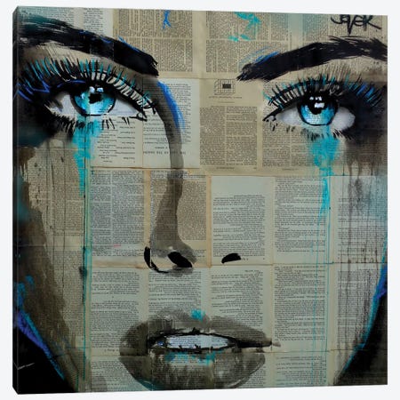 Tell Me Now Canvas Print #LJR587} by Loui Jover Canvas Print