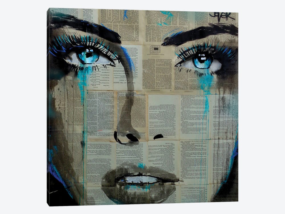 Tell Me Now by Loui Jover 1-piece Canvas Wall Art