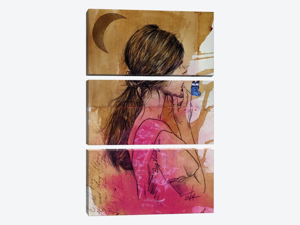 Annabel Lee by Loui Jover 3-piece Canvas Art Print