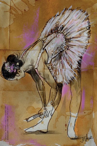 Ballet: Dans Les Coulisses by Loui Jover