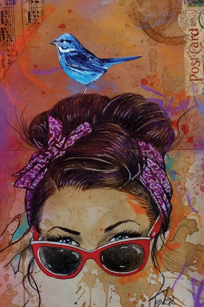 Eyewear: Postcard From The Edge by Loui Jover