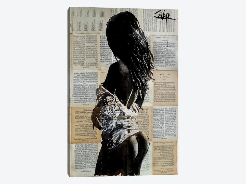 Endlessly by Loui Jover 1-piece Canvas Art Print