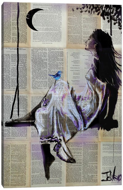 Some Kind Of Bliss Canvas Art Print - Loui Jover