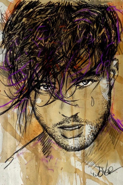 Boys Can Cry by Loui Jover framed canvas print