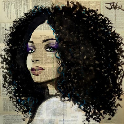 Victory by Loui Jover framed canvas print