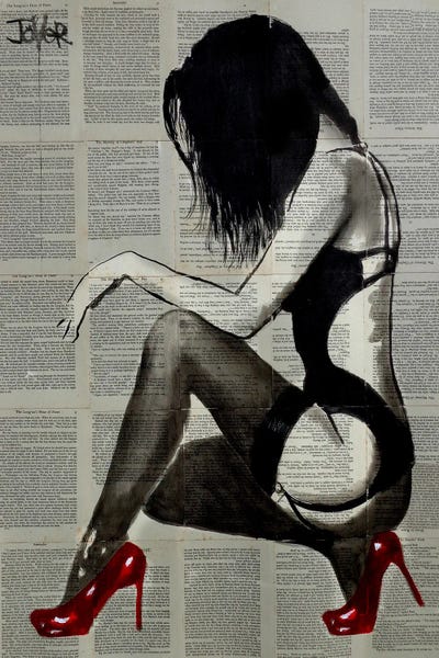 Cherry by Loui Jover canvas print